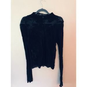 Free People Intimates Mesh Top L